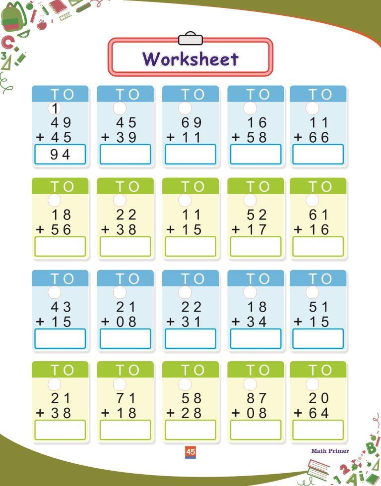 Maths Primer45