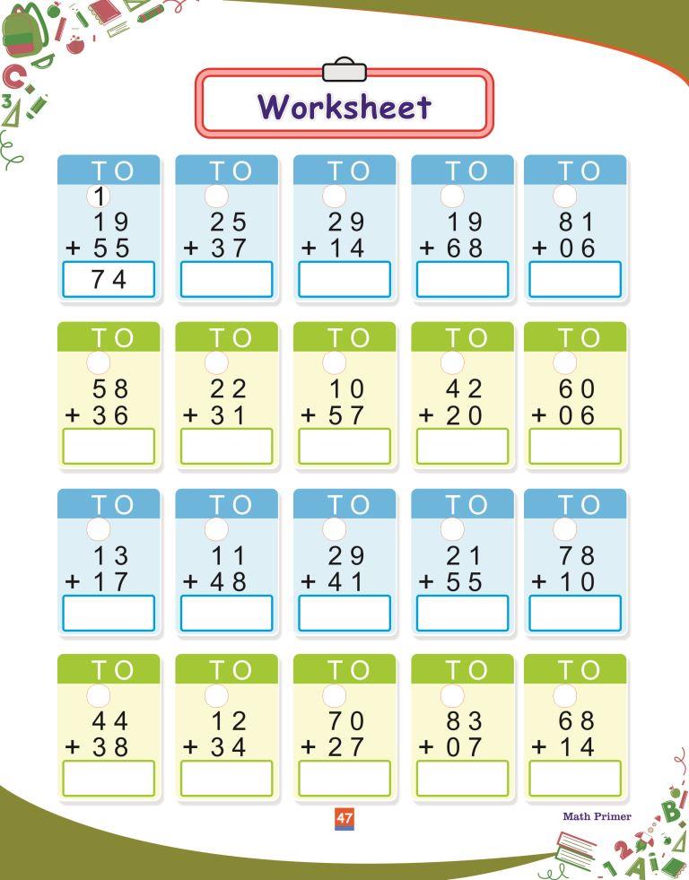 Maths Primer47