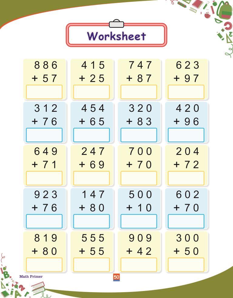 Maths Primer50