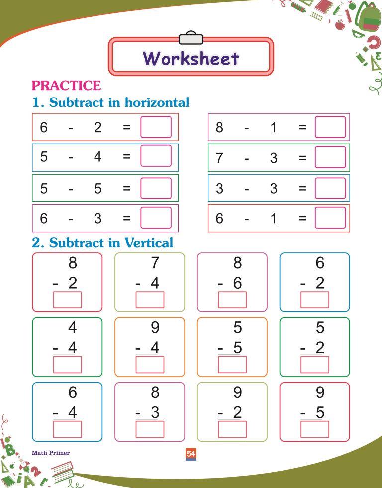 Maths Primer54