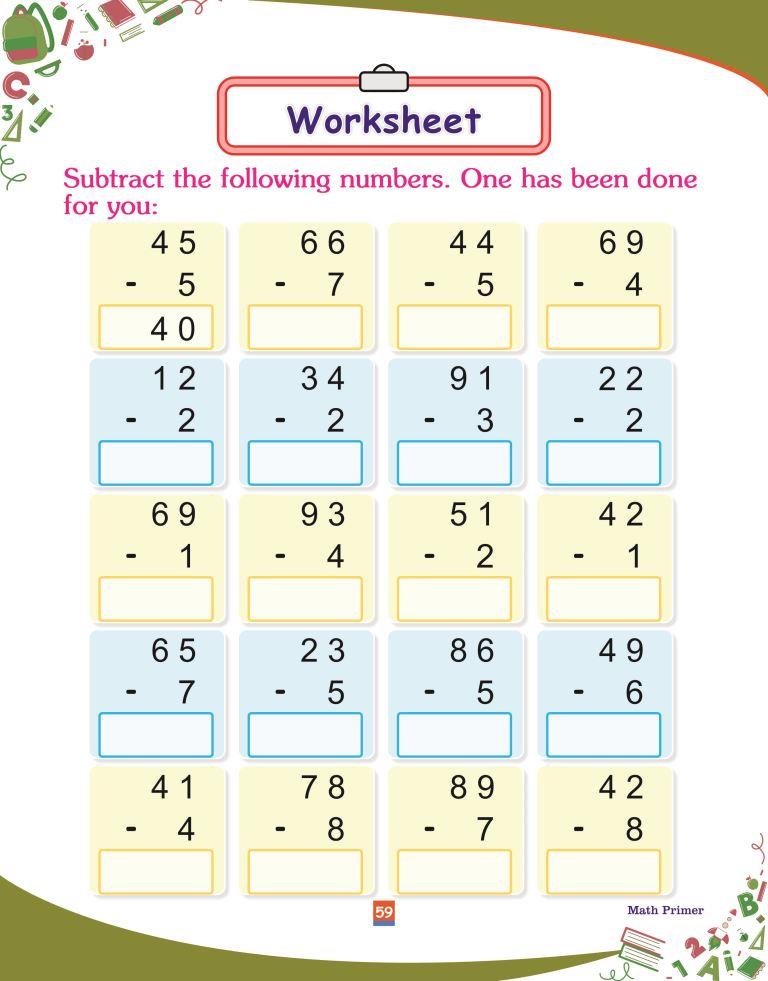 Maths Primer59