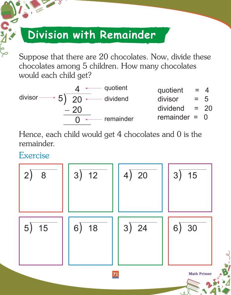 Maths Primer71